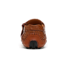Lade das Bild in den Galerie-Viewer, draussenfeet handgefertigte lederschuhe 116566 braun
