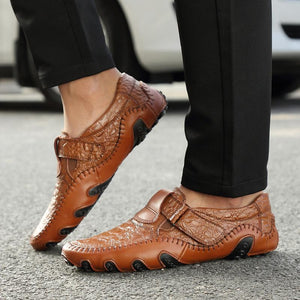 draussenfeet handgefertigte lederschuhe 116566 braun