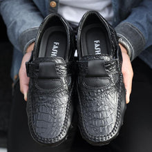 Lade das Bild in den Galerie-Viewer, draussenfeet handgefertigte lederschuhe 116566 schwarz
