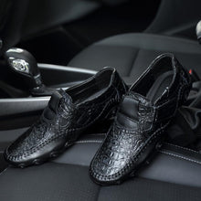 Lade das Bild in den Galerie-Viewer, draussenfeet handgefertigte lederschuhe 116566 schwarz
