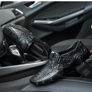 draussenfeet handgefertigte lederschuhe 116566 schwarz