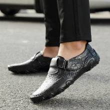 Lade das Bild in den Galerie-Viewer, draussenfeet handgefertigte lederschuhe 116566 schwarz
