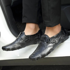 draussenfeet handgefertigte lederschuhe 116566 schwarz