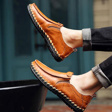 Lade das Bild in den Galerie-Viewer, draussenfeet handgefertigte lederschuhe 136957 golden

