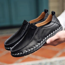 Lade das Bild in den Galerie-Viewer, draussenfeet handgefertigte lederschuhe 136957 schwarz
