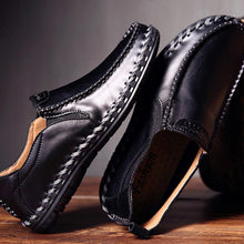 Lade das Bild in den Galerie-Viewer, draussenfeet handgefertigte lederschuhe 136957 schwarz
