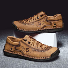 Lade das Bild in den Galerie-Viewer, draussenfeet handgefertigte lederschuhe 140953 hellbraun
