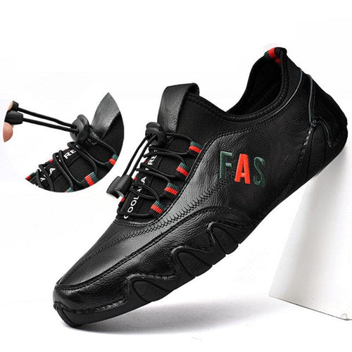 draussenfeet handgefertigte lederschuhe 142612 schwarz