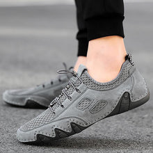 Lade das Bild in den Galerie-Viewer, draussenfeet handgefertigte lederschuhe 149348 grau
