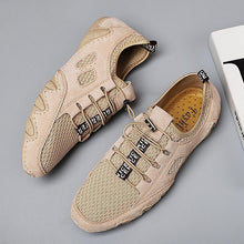 Lade das Bild in den Galerie-Viewer, draussenfeet handgefertigte lederschuhe 149348 khaki
