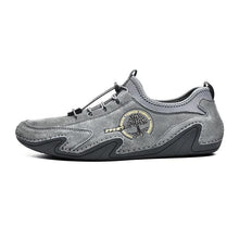 Lade das Bild in den Galerie-Viewer, draussenfeet handgefertigte lederschuhe 31132 grau
