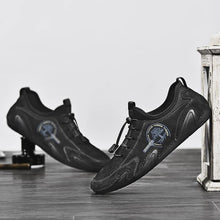 Lade das Bild in den Galerie-Viewer, draussenfeet handgefertigte lederschuhe 31132 schwarz
