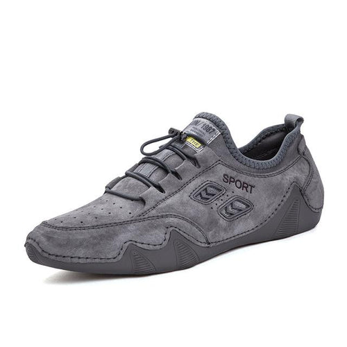 draussenfeet handgefertigte lederschuhe 31134 grau