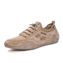 Lade das Bild in den Galerie-Viewer, draussenfeet handgefertigte lederschuhe 31134 khaki
