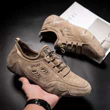 Lade das Bild in den Galerie-Viewer, draussenfeet handgefertigte lederschuhe 31134 khaki
