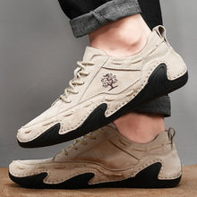 Lade das Bild in den Galerie-Viewer, draussenfeet handgefertigte lederschuhe 31220 beige
