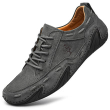 Lade das Bild in den Galerie-Viewer, draussenfeet handgefertigte lederschuhe 31220 grau

