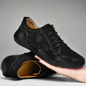 draussenfeet handgefertigte lederschuhe 31220 schwarz