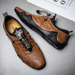 draussenfeet handgefertigte lederschuhe 31223 braun