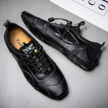Lade das Bild in den Galerie-Viewer, draussenfeet handgefertigte lederschuhe 31223 schwarz
