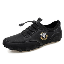 Lade das Bild in den Galerie-Viewer, draussenfeet handgefertigte lederschuhe 31245 schwarz
