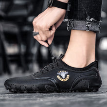 Lade das Bild in den Galerie-Viewer, draussenfeet handgefertigte lederschuhe 31245 schwarz
