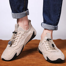 Lade das Bild in den Galerie-Viewer, draussenfeet handgefertigte lederschuhe 31252 beige
