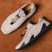 Lade das Bild in den Galerie-Viewer, draussenfeet handgefertigte lederschuhe 31252 beige
