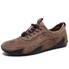 Lade das Bild in den Galerie-Viewer, draussenfeet handgefertigte lederschuhe 31252 braun
