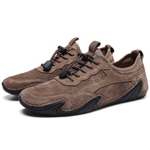 Lade das Bild in den Galerie-Viewer, draussenfeet handgefertigte lederschuhe 31252 braun
