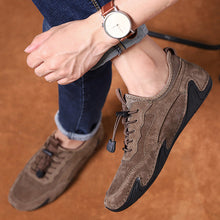 Lade das Bild in den Galerie-Viewer, draussenfeet handgefertigte lederschuhe 31252 braun
