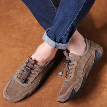 Lade das Bild in den Galerie-Viewer, draussenfeet handgefertigte lederschuhe 31252 braun
