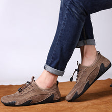 Lade das Bild in den Galerie-Viewer, draussenfeet handgefertigte lederschuhe 31252 braun
