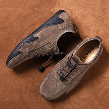Lade das Bild in den Galerie-Viewer, draussenfeet handgefertigte lederschuhe 31252 braun
