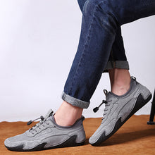 Lade das Bild in den Galerie-Viewer, draussenfeet handgefertigte lederschuhe 31252 grau

