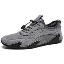 Lade das Bild in den Galerie-Viewer, draussenfeet handgefertigte lederschuhe 31252 grau

