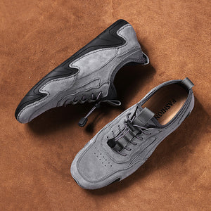 draussenfeet handgefertigte lederschuhe 31252 grau