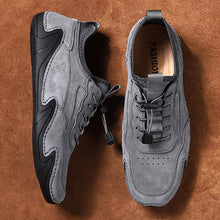 Lade das Bild in den Galerie-Viewer, draussenfeet handgefertigte lederschuhe 31252 grau
