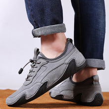 Lade das Bild in den Galerie-Viewer, draussenfeet handgefertigte lederschuhe 31252 grau
