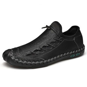 draussenfeet handgefertigte lederschuhe 31257 schwarz