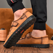 Lade das Bild in den Galerie-Viewer, draussenfeet handgefertigte lederschuhe 31258 braun
