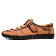 Lade das Bild in den Galerie-Viewer, draussenfeet handgefertigte lederschuhe 31258 braun
