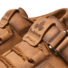 Lade das Bild in den Galerie-Viewer, draussenfeet handgefertigte lederschuhe 31258 braun

