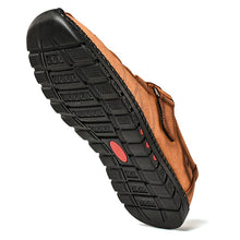 Lade das Bild in den Galerie-Viewer, draussenfeet handgefertigte lederschuhe 31258 braun
