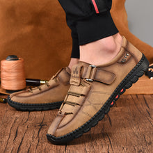 Lade das Bild in den Galerie-Viewer, draussenfeet handgefertigte lederschuhe 31258 khaki

