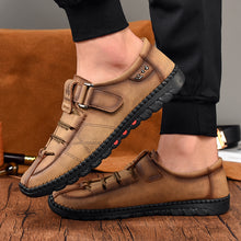 Lade das Bild in den Galerie-Viewer, draussenfeet handgefertigte lederschuhe 31258 khaki

