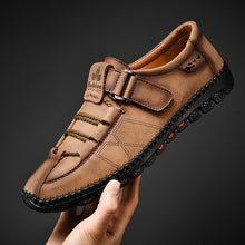 Lade das Bild in den Galerie-Viewer, draussenfeet handgefertigte lederschuhe 31258 khaki
