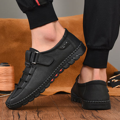 draussenfeet handgefertigte lederschuhe 31258 schwarz