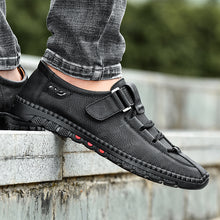 Lade das Bild in den Galerie-Viewer, draussenfeet handgefertigte lederschuhe 31258 schwarz
