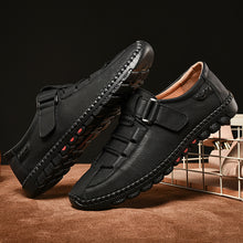 Lade das Bild in den Galerie-Viewer, draussenfeet handgefertigte lederschuhe 31258 schwarz

